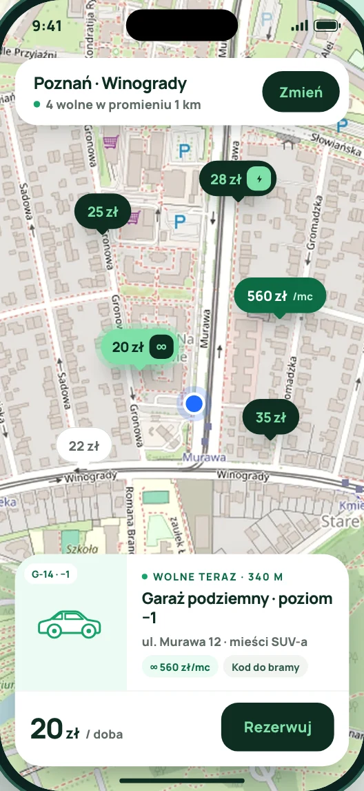 Mapa Rezu w aplikacji na iPhone’a